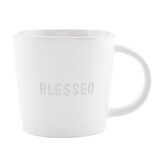 Face to Face Ceramic Coffee Mug - Blessed
