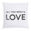 Face to Face R0376 Face to Face Euro Pillow - Love
