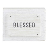Face to Face Wood Block - Blessed
