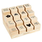 Fleur Jewelry R0463 Treasure Box Earring Filled Display