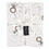 Bella Luxe Throw - White Rings