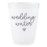Wedding Frost Cups - Wedding Water - Set of 8