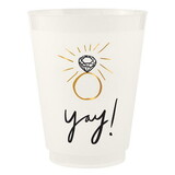 Wedding R0897 Frost Cups - Yay! - Set of 8