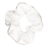 Bella Crystal Satin Scrunchie