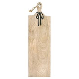 Tablesugar R0996 Long Mango Wood Board - Black Bow