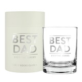 Sips DOF Rocks Glass - Best Dad