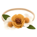 Stephan Baby R1492 Headband - Daisy/Gold