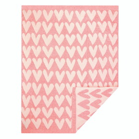 Stephan Baby R1526 Plush Blanket - Hearts