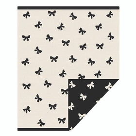 Stephan Baby R1536 Plush Blanket - Bow