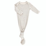 Stephan Baby Knotted Gowns - Stripes