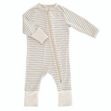 Stephan Baby R1548 Cozy Romper - Stripes