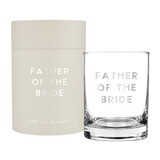 Wedding R1590 DOF Rocks Glass - Father of the Bride