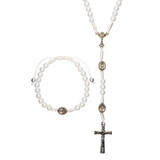 Sacred Traditions R1667 First Communion Necklace Bracelet Set - Girl