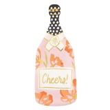 Slant R1734 Shaped Paper Plates - Champagne Bottle