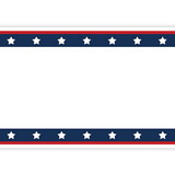 Slant R1750 Table Runner - 4th of July
