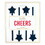 Slant R1767 Acrylic Stir Sticks - Stars
