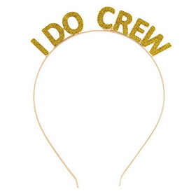 Wedding Headband - I DO CREW