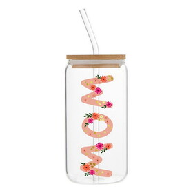 Slant Glass Tumbler - MOM