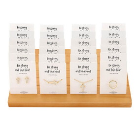 Kingdom Jewelry R1919 Mother of Pearl Cross Filled Display