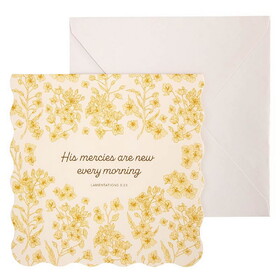 Universal Design Card Set - His Mercies - 12 pcs