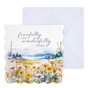 Universal Design Card Set - Fearfully and Wonderfully Made - 12 pcs