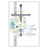 Alfred Mainzer In Loving Memory - Sympathy Booklet - White