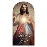 Gerffert R2165 Divine Mercy Arched Plaque 10"