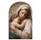 Gerffert R2170 Madonna with Child Arched Plaque 8"