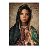 Gerffert R2178 Our Lady of Guadalupe Wood Plaque 5"