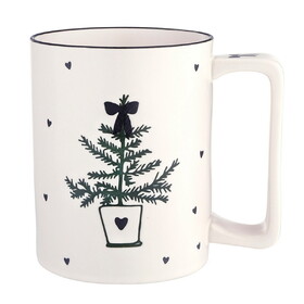 Holiday R5129 Holiday Organic Mug - Topiary