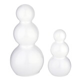 Holiday R5157 Glass Snowmen - Small + Medium Set