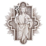 Avalon Gallery R5298 Christ The Good Shepherd Plaque