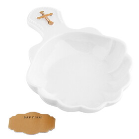 Sudbury R5321 Porcelain Baptismal Gift Shell