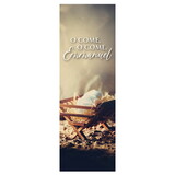 Celebration Banners R5350 Manger O Come, O Come, Emmanuel X-Stand Banner
