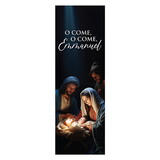 Celebration Banners R5352 Holy Family O Come, O Come, Emmanuel X-Stand Banner