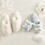 Bella R5389 Plush Slippers - Spa Blue + Ivory Velvet