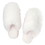 Bella R5396 Plush Mohair Slippers - Ivory