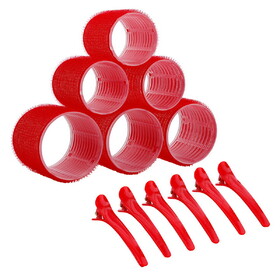 Bella R5438 Hair Roller Set - Red