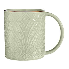 PURE Design R5551 Embossed Mug - Sage Mist