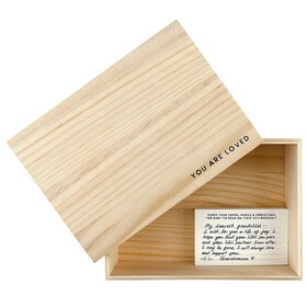 Stephan Baby R5706 Time Capsule Keepsake Box - You Are Loved