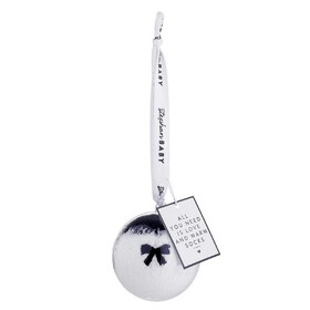 Stephan Baby R5806 Round Ornament + Pair of Socks - Bow