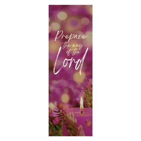 Celebration Banners R6454 Prepare the Way of the Lord Banner