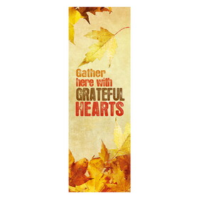 Celebration Banners R6466 Gather Here With Grateful Hearts