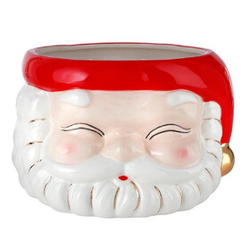 Slant R6530 Ceramic Ice Bucket - Santa