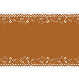 Slant R6540 Paper Table Runner - Gingerbread House