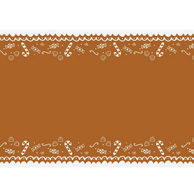 Slant R6540 Paper Table Runner - Gingerbread House