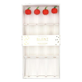 Slant R6626 Glass Stir Sticks - Pumpkin