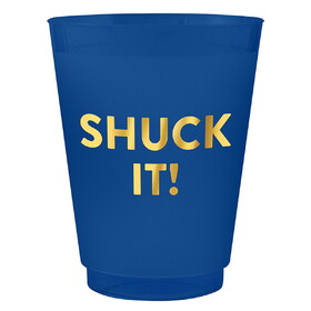 Tablesugar R7378 Frost Cups - Shuck It - Set of 8