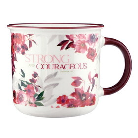 Heartfelt R7712 Mug - Strong and Courageous