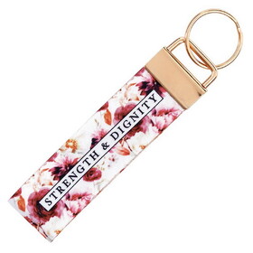 Heartfelt R7719 Keychain - Strength and Dignity